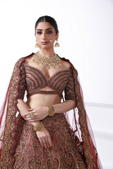 Cherry Charisma Bridal Lehenga(RH-12)