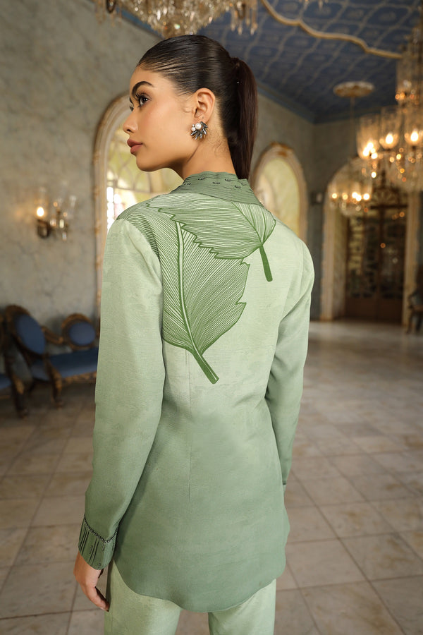 Olive green ombre coord set(SNG-05)