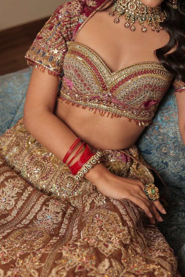 Midnight Majesty Lehenga(DK-03)