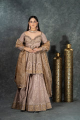 Shimmering Gold Fusion Attire(DK-17)