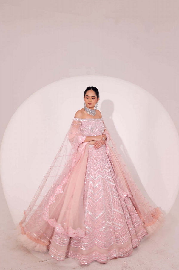 Pink Lehenga(G-39)