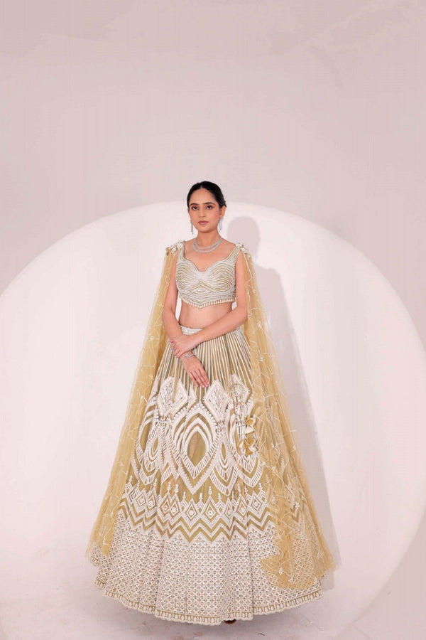Green Lehenga(G-43)