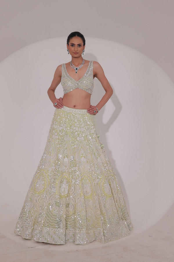 Green Lehenga(G-60)