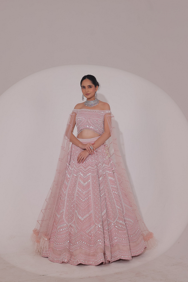 Pink Lehenga(G-39)